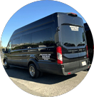 Clean and well-maintained San Francisco Airport Shuttle vehicle for reliable airport transfers
