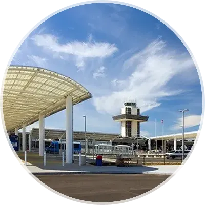 Oakland International Airport shuttle service with clean and comfortable vehicles