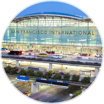 San Francisco International Airport shuttle service for comfortable and on-time airport travel