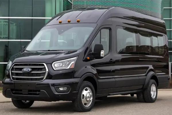 Luxury shuttle service in Fairfield with premium vehicles