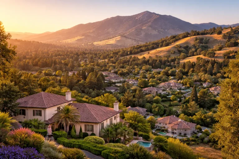 Scenic waterfront view of Alameda California showcasing coastal charm and Bay Area skyline near Crown Memorial State Beach.
