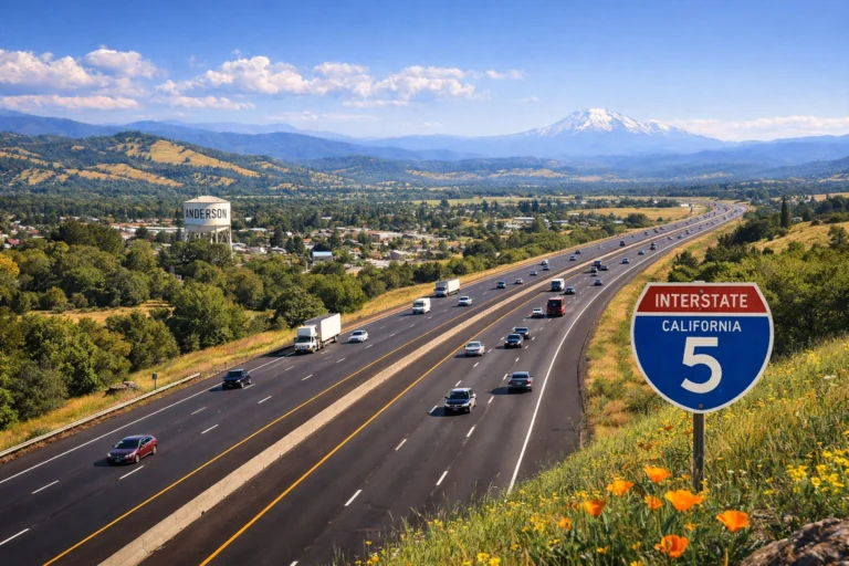  Interstate 5 highway access near Anderson California