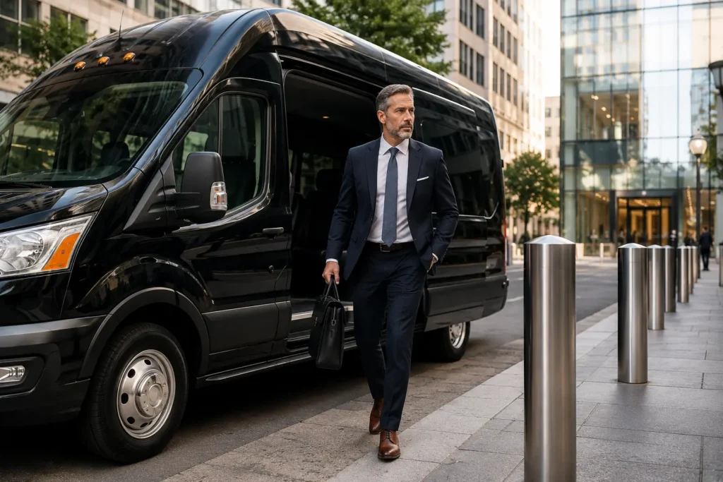 Direct point to point shuttle service between Northern California cities