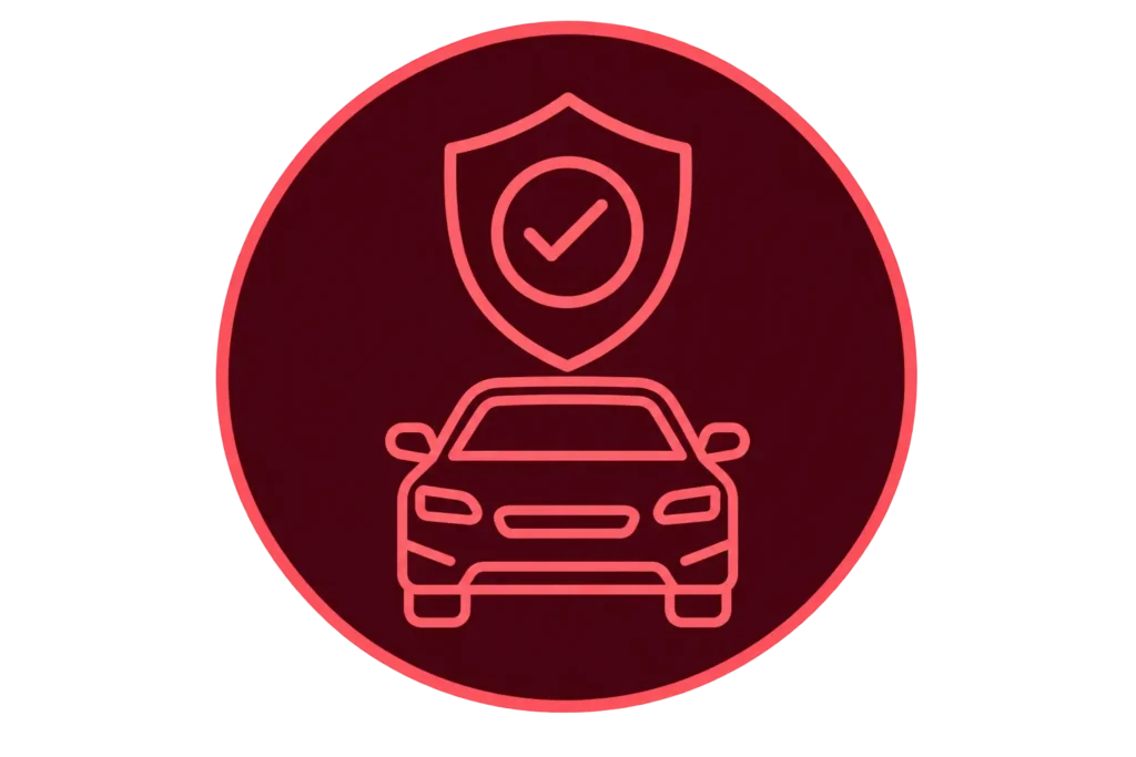 Reliable vehicle transfer icon for safe airport travel